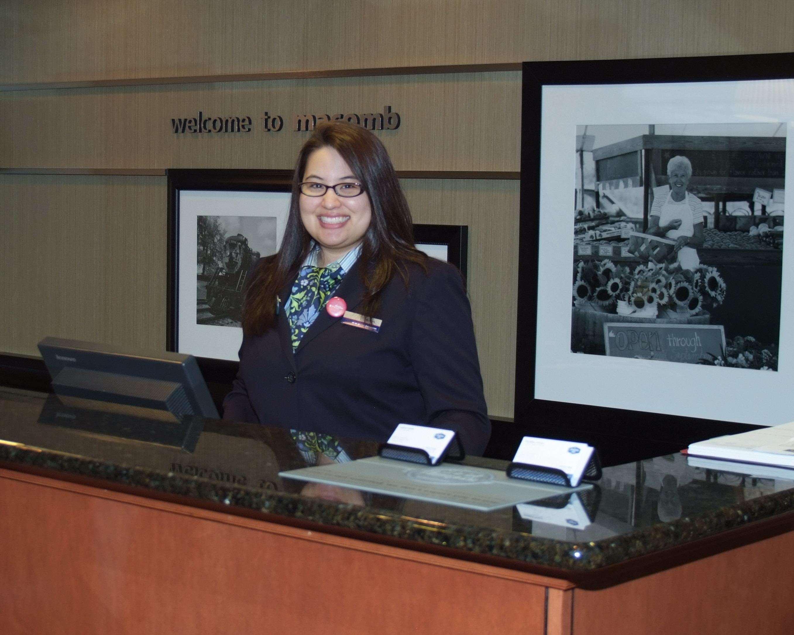 Hampton Inn Macomb Intérieur photo